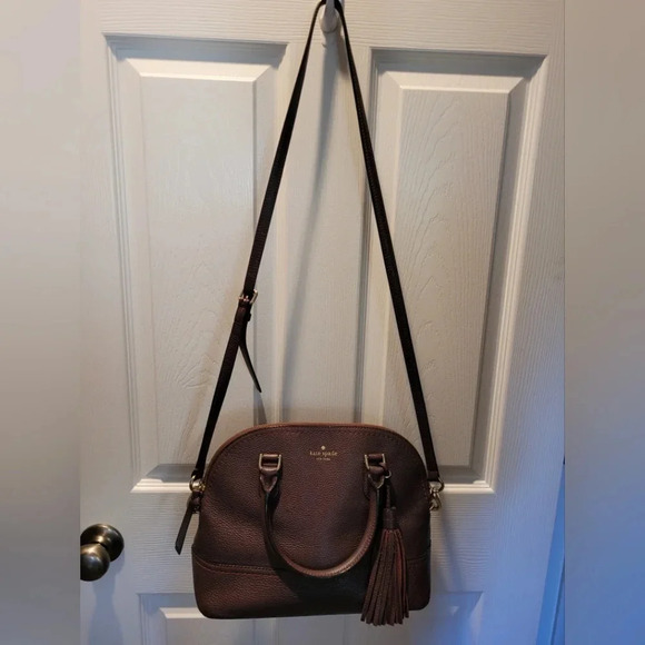 Kate Spade 2 way pebbled leather - Picture 7 of 11